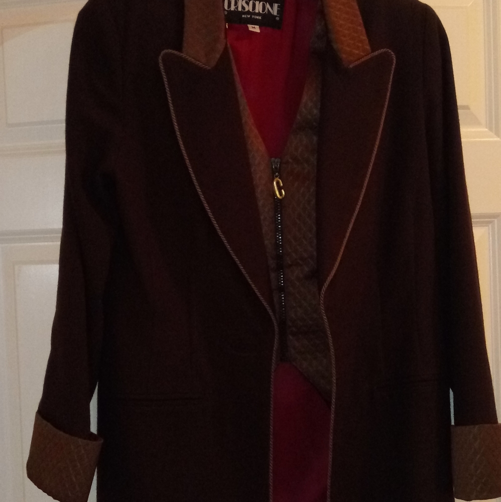 Blazer with built in vest
